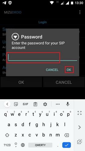 MizuDroid SIP настройки 4