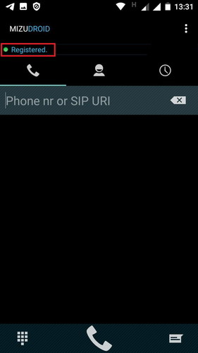 MizuDroid SIP настройки 5